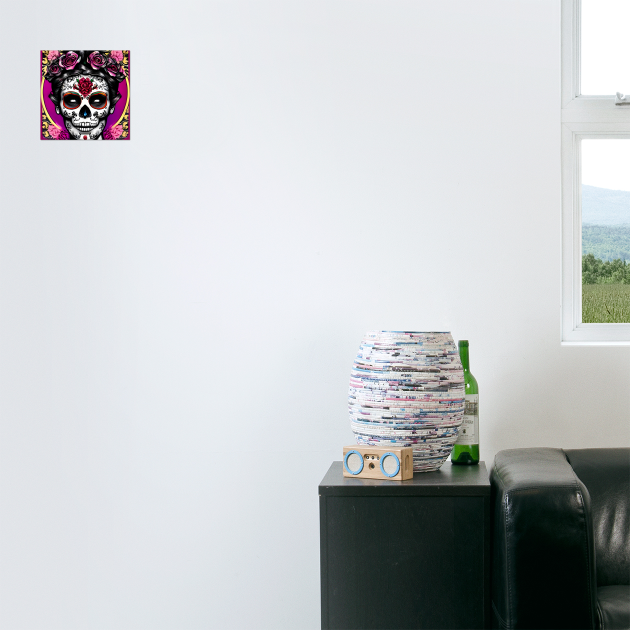 Day of the Dead Skull by animegirlnft